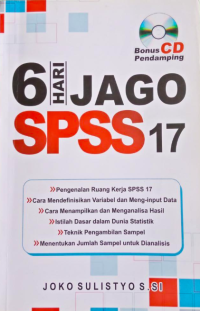 Image of 6 hari Jago SPSS 17