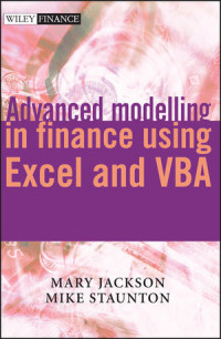 Image of Advanced Modelling in Fnance Using Excel and VBA