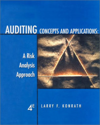 Image of Auditing Concepts And Applications : A Risk Analysis Approach