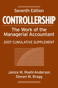 Image of Controllership: The Work of the Managerial Accountant