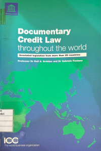 Image of Documentary Credit Law Troughout The World : Annotated Legislation From More Than 35 Countries