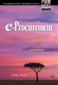 Image of e-Procurement : From Strategy to Implementation