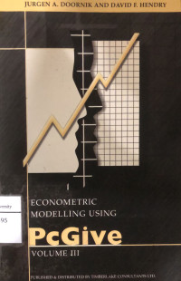 Image of Econometric Modelling Using PcGive 10