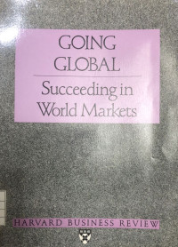 Image of Going Global: Succeeding in World Markets