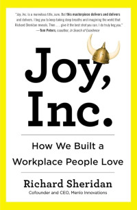 Image of Joy, Inc. : How We Built a Workplace People Love