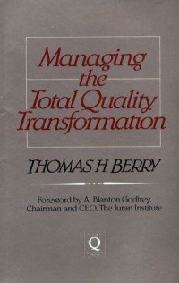 Image of Managing the Total Quality Transformation