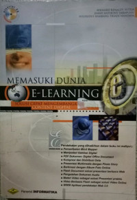 Image of Memasuki Dunia E-Learning