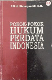 Image of Pokok-Pokok Hukum Perdata Indonesia