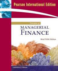 Image of Principles Of Managerial Finance