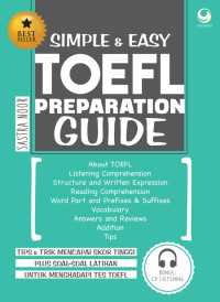 Image of Simple & Easy TOEFL Preparation Guide