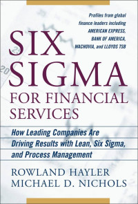 Image of Six Sigma For Financial Services