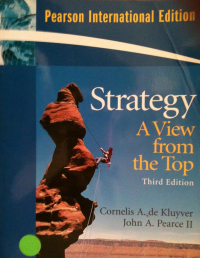 Image of Strategy : A View from the Top (An Executive Perspective)