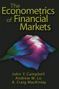 Image of The Econometrics of financial Markets