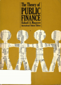 Image of The Theory of Public Finance : A Study in Public Economy