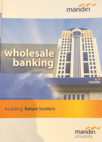 Image of Wholesale Banking : Building Future Leaders